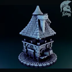 Stylized house