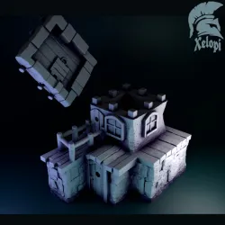 Stylized house
