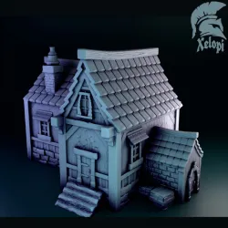 Stylized house