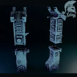 Stylized house