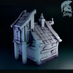 Stylized house
