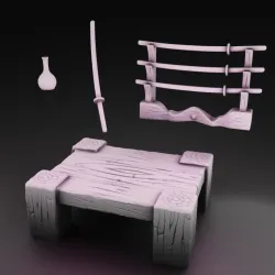 Stylized Japanese Architecture 2