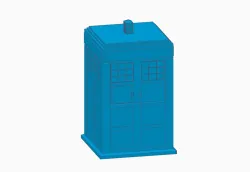 TARDIS MTG Deckbox