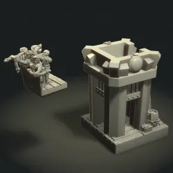Thalassa: Archery Tower (Toxotai built-in tower)