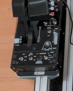 Thrustmaster Warthog Throttle Mount for 4040 extrusinos