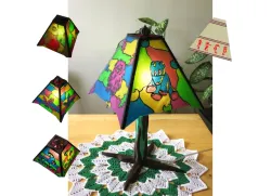 Tiffany Lamp nach Art des Frimmels