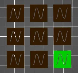 Tiny cable vertical / horizontal sticky holder / guide