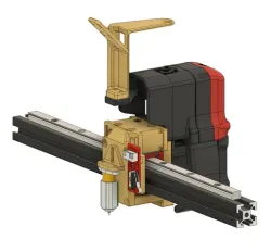 Voron Afterburner Mount für 2020 Profil mit Linear Schiene