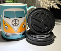 VW Logo Coaster