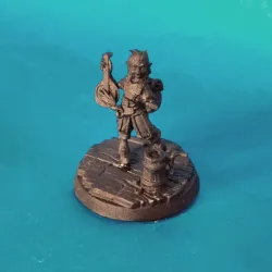 Waffle, a mischievous bard