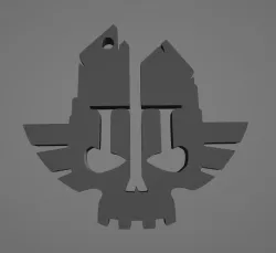 Warhammer Darktide Keychain