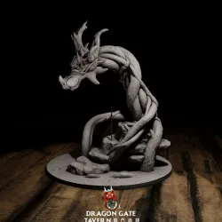 Wood dragon, protector of the sword