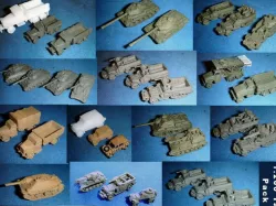 1:200 Tanks and Vehicles - Pack 2
