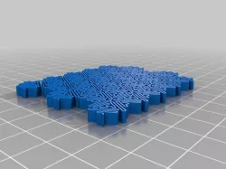 100x100 Mesostructured Cellular Material for 0.4mm hotend