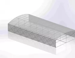 Agricultural greenhouse model 2