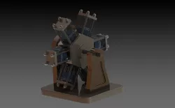 Aircraft Radial Engine Assembly (SOLIDWORKS2017)