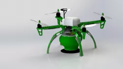Airflow seed spreader