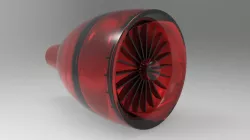 Airplane Engine Case