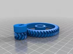 Big and Small Herring Bone Gear Prusa I3