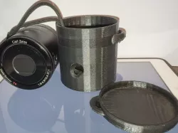 Box and cover for Sony QX100 lens