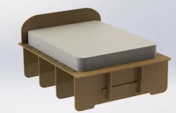 CNC Bed Frame - Queen size