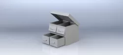 Cotton Rolls Container