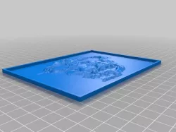 Customized Skull Lithopane 3