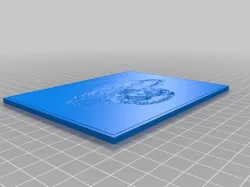Customized Skull Lithopane