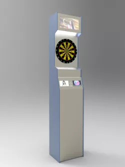 Electronic dart machine