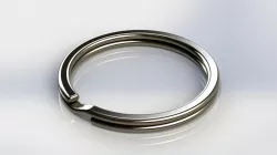 Flat Key Ring + Video Tutorial