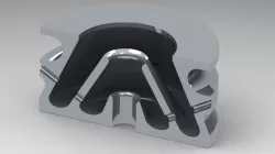Gas diode supressor part