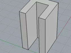 Glass (mirror) Z axis limit switch spacer
