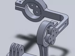 GoPro Hero 3 Skeleton Case Gimbal (3axis)