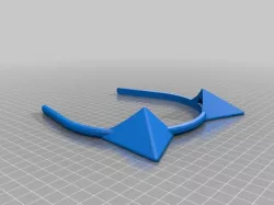 Headband with pointy ears