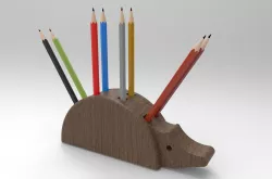 Hedgehog Pen And Pencil Holder