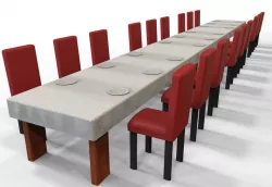 Huge dining set