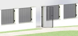 Iron Gate & Fence
