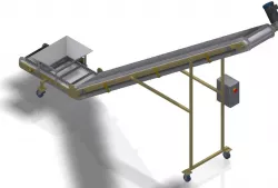 J Type Modular Belt Conveyor