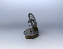 Low temperature Stirling engine