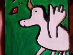 Making a Child's drawn 3D with a CNC Mill (or Pegasus in the sky)