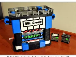 Mechanical Transfer Press 600Ton with Link Lever system ( Working model Scale 1:25 )