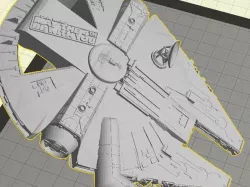 Millennium Falcon Penny Bottle Opener (5C)