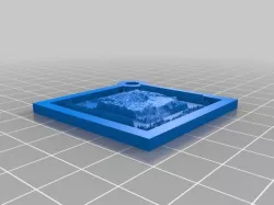 My Customized Keychain Lithopane -