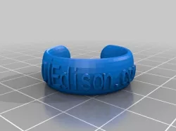 My Customized Text Ring/Bracelet/Crown Thing