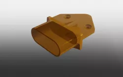 PATIO GLASS RECTANGULAR TABLE - CORNER SPARE PART - 3D PRINTER