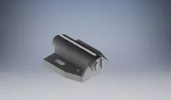 Plastic Magnetic push lock