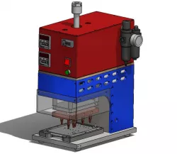 Plastic weld-joint machine