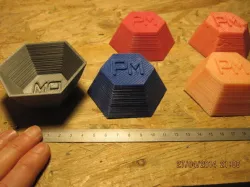 Printable ogoo mold for making RC car traffic cones (pylones)
