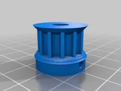 pulley HTD 12 diam 6.5 base 6