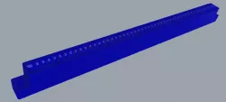 S-100 Dummy Edge Connector